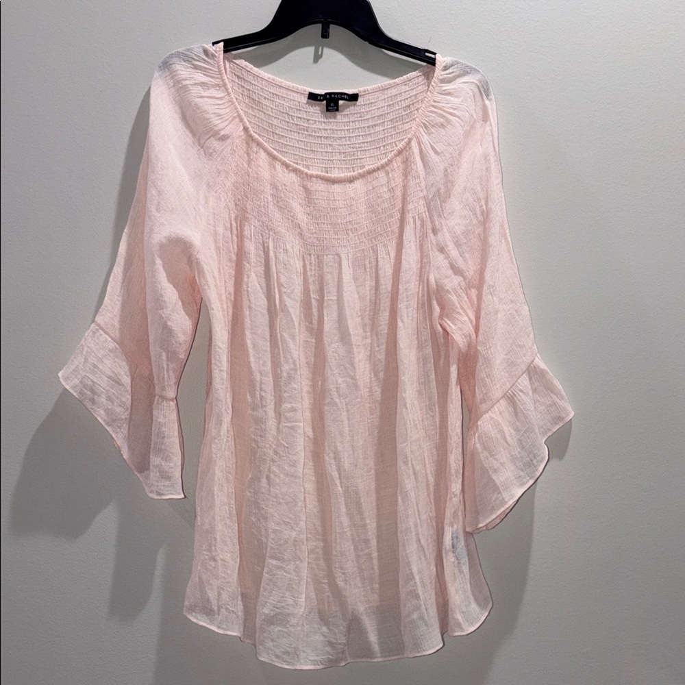 Zac & Rachel Light Pink Women's Blouse